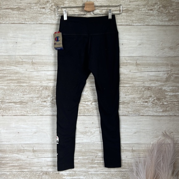 Champion leggings with logo in black Size Medium - Picture 10 of 10